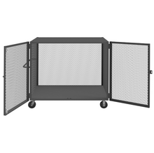 Load image into Gallery viewer, Durham HTL-3660-DD-95 Cage Truck, Low Deck, Pad Lockable, 36 X 60, 2000 Lbs. Capacity