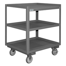 Load image into Gallery viewer, Durham PSD-2430-3-95 Portable Shop Desk, 3 Shelves, 24-1/4 X 30-1/4 X 37-5/8