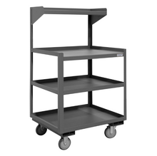 Load image into Gallery viewer, Durham PSD-2430-4-95 Portable Shop Desk, 4 Shelves, 30-1/4 X 24-1/4 X 55-5/8