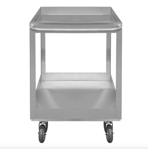 Durham SRSC31618302ALU5PUS Stainless Steel Stock Cart, 2 Shelves, 18-1/8 X 36 X 35