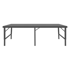 Durham WBF-48120-95 Folding Leg Workbench, Steel Top, 120 X 48