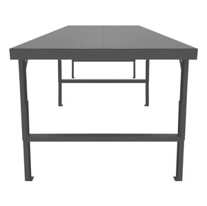 Durham WBF-48120-95 Folding Leg Workbench, Steel Top, 120 X 48