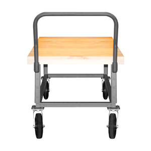 Durham WHPTA-WD-3060-8MR-95 Platform Truck, Adjustable Height, Wood Deck, 1800 Lbs. Capacity, 30 X 60