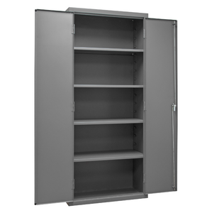 Durham 2603-4S-95 Cabinet, 16 Gauge, 4 Shelves, 36 X 18 X 84