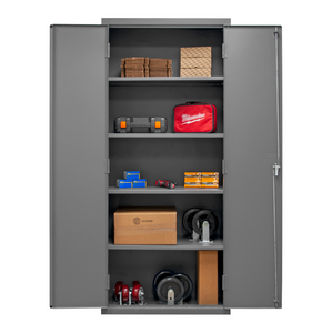 Durham 2603-4S-95 Cabinet, 16 Gauge, 4 Shelves, 36 X 18 X 84