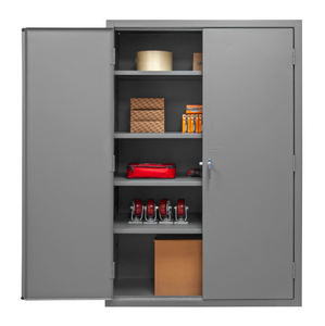 Durham 2504-4S-95 Cabinet, 16 Gauge, 4 Shelves, 48 X 24 X 84