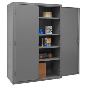 Durham 2504-4S-95 Cabinet, 16 Gauge, 4 Shelves, 48 X 24 X 84