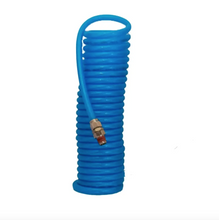 Load image into Gallery viewer, RapidAir CH3825-20 Coil Hose 1/4″ Male Npt Swivel Ends – Reinforced Polyurethane