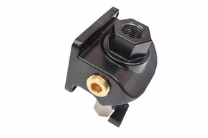 RapidAir M8203V Maxline Dual Port Outlet w/ Shutoff Valve
