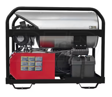 Load image into Gallery viewer, Simpson Super Brute SB65123 3500 PSI (Gas - Hot Water) Skid Belt-Drive Pressure Washer w/ General Pump &amp; Electric Start Honda GX690 Engine