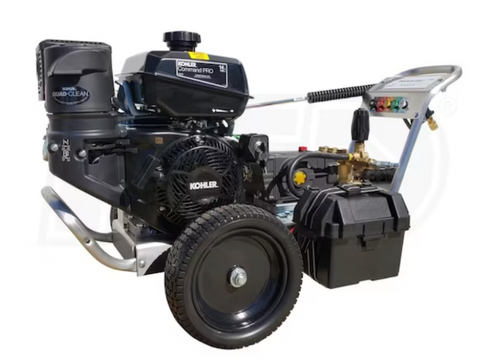 Pressure-Pro EB4040KGE 4000 PSI Deluxe Pressure Washer w/ Belt-Drive, Aluminum Frame, GP Pump & Electric Start Kohler Engine