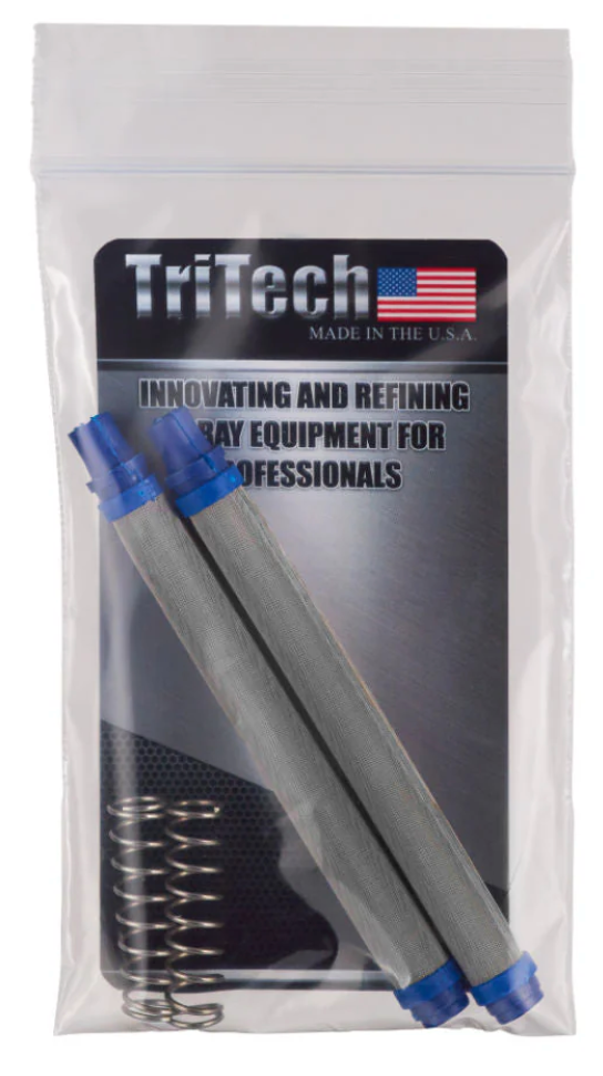 TriTech 105-044-2 Blue - 150 Mesh Gun Filters 2/Pk