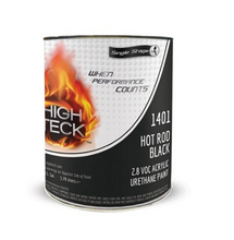 Load image into Gallery viewer, High Teck™ 1401-4 Series 1400 Acrylic Urethane Factory Pack 2K Single Stage Paint, 1 qt, Hot Rod Black