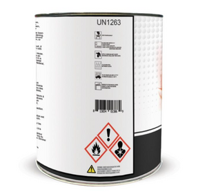 High Teck™ 1401-4 Series 1400 Acrylic Urethane Factory Pack 2K Single Stage Paint, 1 qt, Hot Rod Black