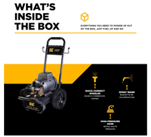 Load image into Gallery viewer, BE B2775EA 2,700 PSI 4.0 GPM Cold Water Electric Pressure Washer with Baldor Motor and CP Triplex Pump