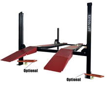Load image into Gallery viewer, Katool KT-4M110PA 11,000 lb 4-Post Alignment Lift with 7,000 lb Rolling Jack