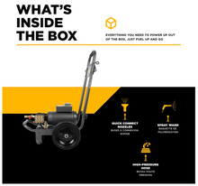Load image into Gallery viewer, BE B205EG 2,000 PSI 3.5 GPM 5.0 HP Electric Pressure Washer with Baldor Motor and General Triplex Pump