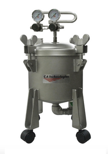 C.A Technologies 2.5 gallon (NON-ASME) Stainless Steel Non-Agitated Bottom Outlet Pressure Tank - NON REGULATED