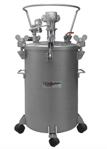C.A Technologies 15 gallon (NON-ASME) Air Agitated Pressure Tank - DOUBLE REGULATED