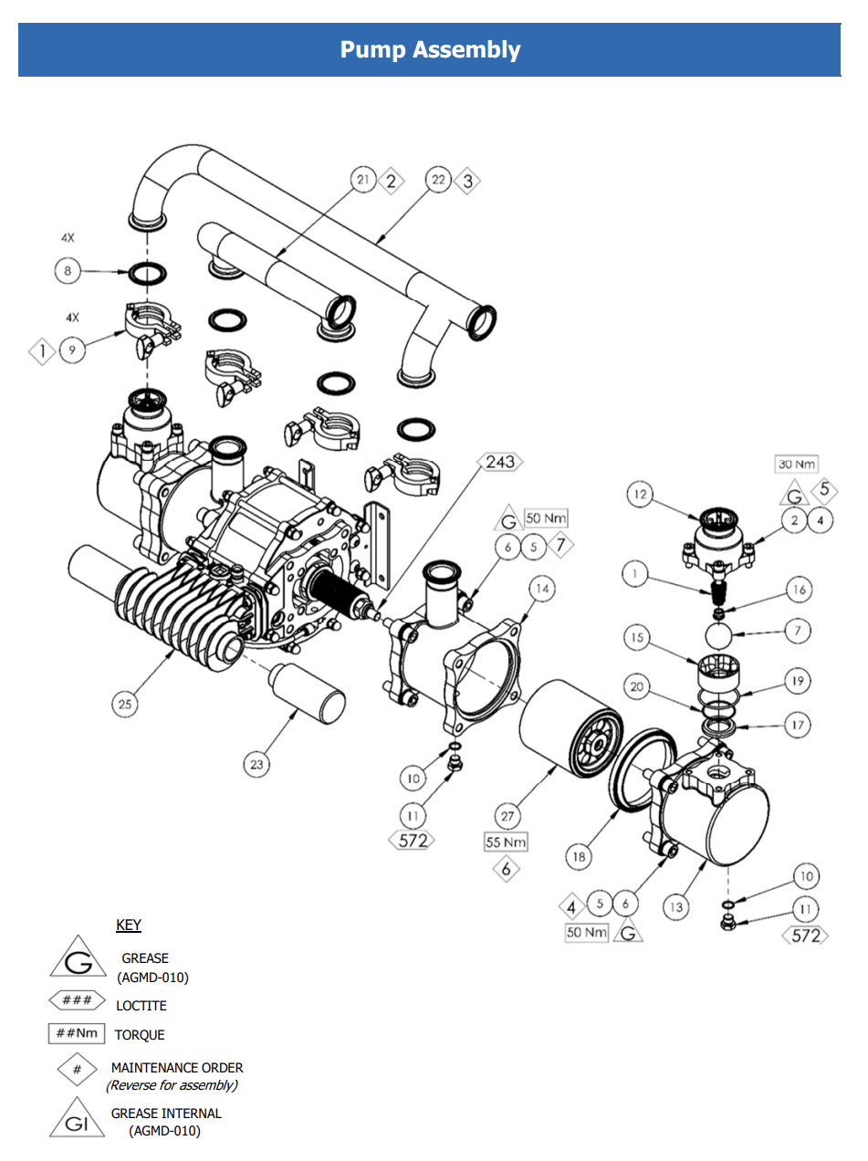 Binks - 194243 100 PISTON ASSEMBLY