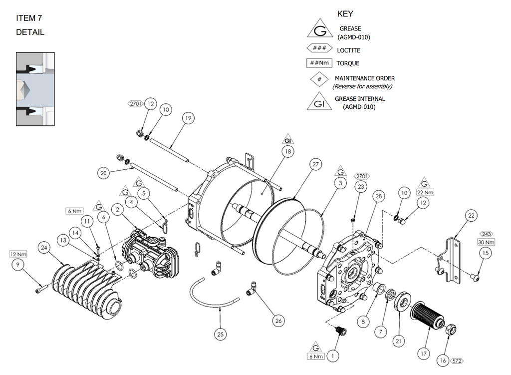 Binks - 194599 END PLATE MACHINING