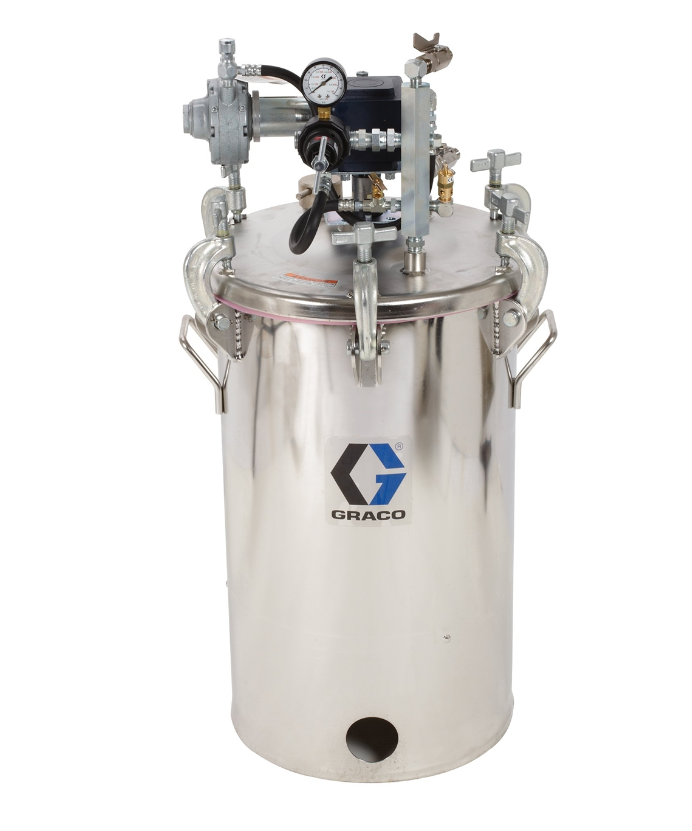 Graco 10 Gallon High Pressure (HVLP) Pot w/ Agitator