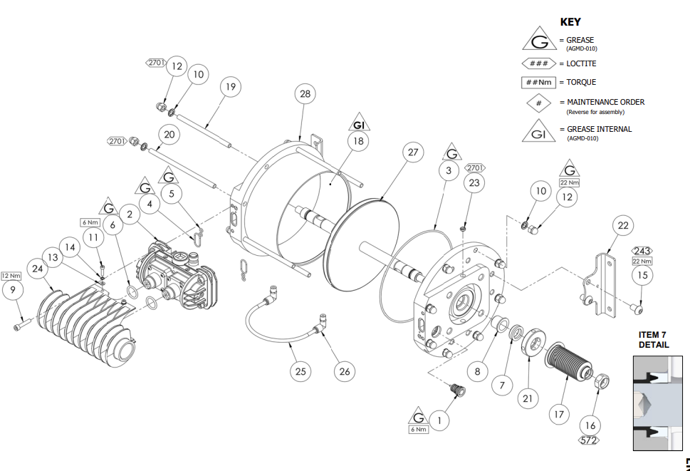 Binks - 194293 AIR MOTOR PISTON ASSEMBLY