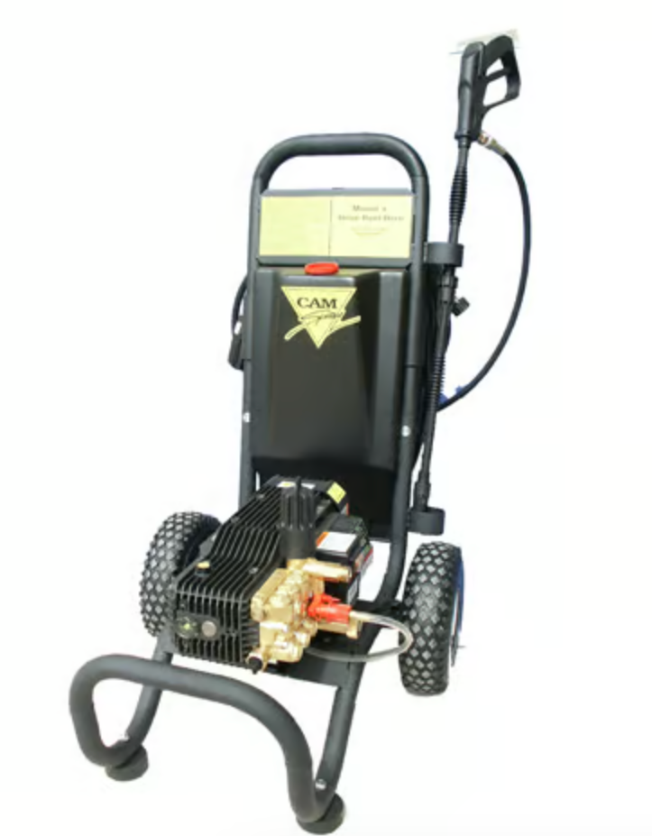 Cam Spray 1500AXS X Series Cart Mounted Electric Powered Cold Water Pressure Washer