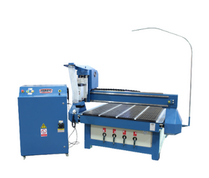 Baileigh Industrial - 220V 1 Phase CNC Router 4x8' Table w/ T-Slots, 7.5HP Spindle (Vacuum Ready, Pump Sold Separately)