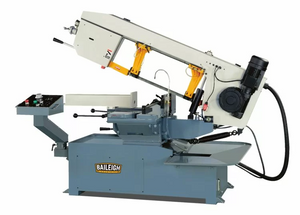 Baileigh Industrial - 220V 3 Phase 13" Semi Automatic Dual Mitering Band Saw