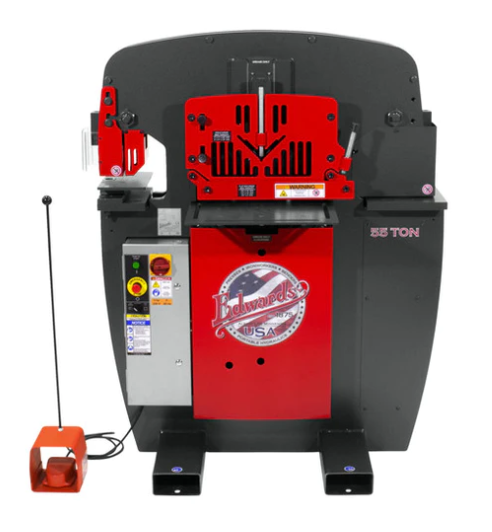 Edwards - 55 Ton Ironworker 3 Phase, 208 Volt with PowerLink