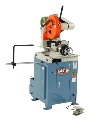 Baileigh Industrial - 220V 3Phase Heavy Duty Semi-Automatic Cold Saw for Aluminum.  14