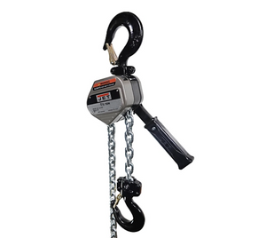 Jet Tools - JLA Series 1-1/2 Ton Lever Hoist 30' Lift & Shipyard Hooks