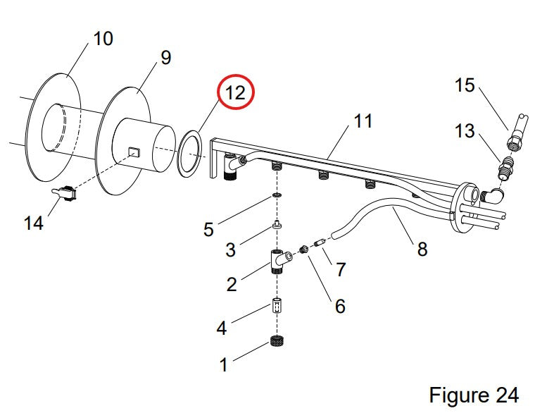 Clemco 11744 Air Manifold Gasket