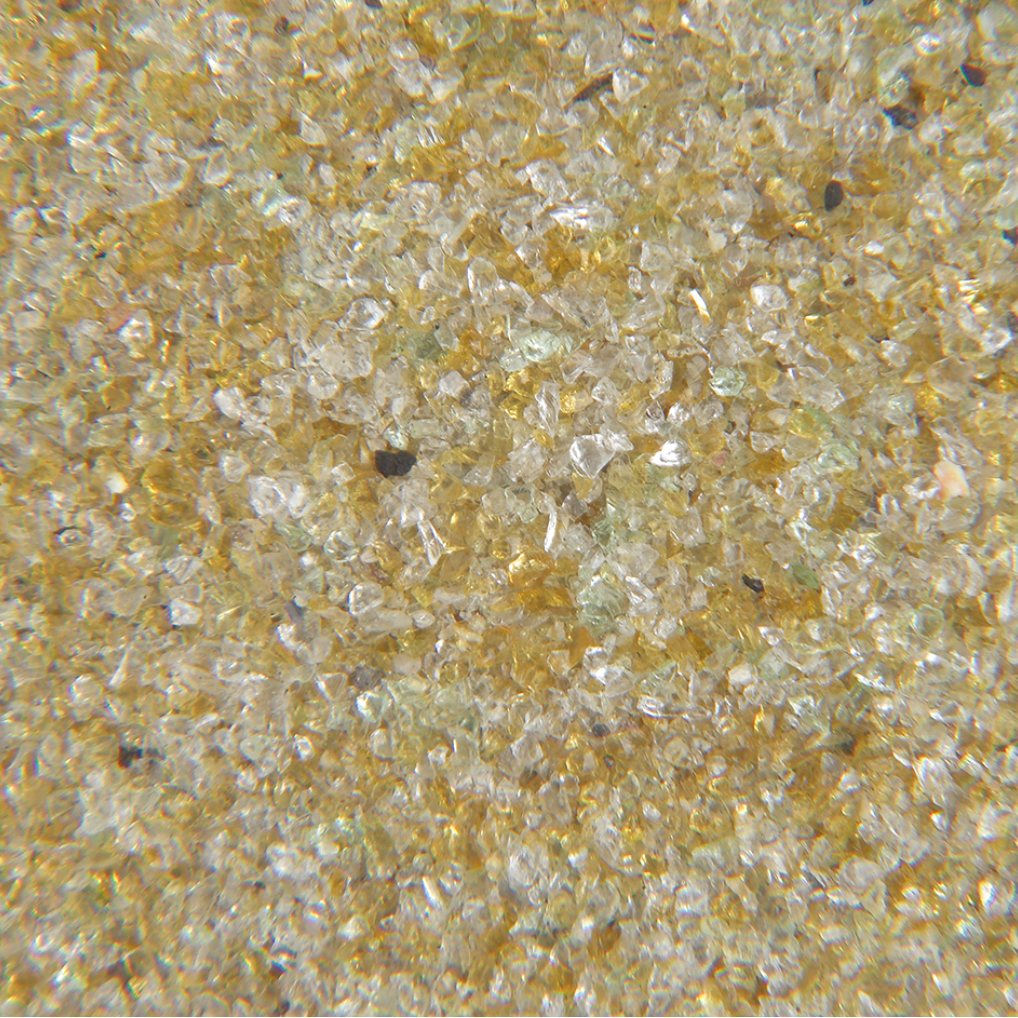 Crushed Glass Abrasive Sandblasting Media