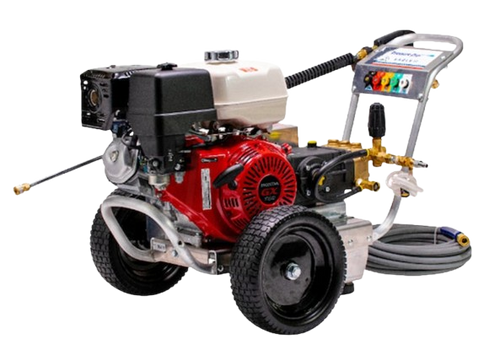 Pressure-Pro EB4040HG-20 Eagle II, Belt-Drive Aluminum Frame Pressure Washer w/ General Pump & Honda GX390 Engine, 4000 PSI (Gas - Cold Water)