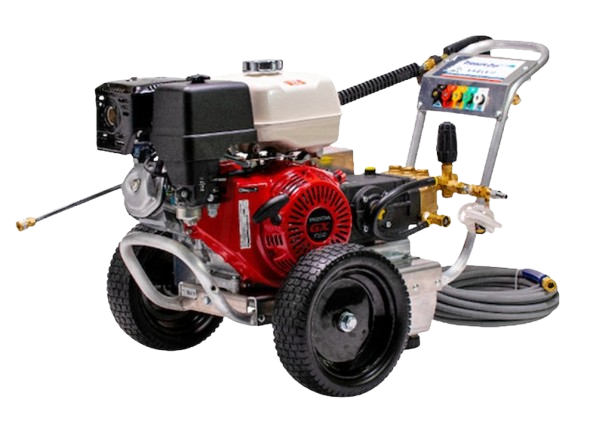 Pressure-Pro EB4040HG-20 Eagle II, Belt-Drive Aluminum Frame Pressure Washer w/ General Pump & Honda GX390 Engine, 4000 PSI (Gas - Cold Water)