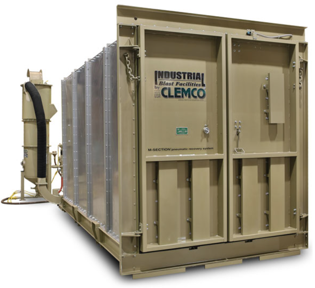 Clemco Preassembled Blast Rooms