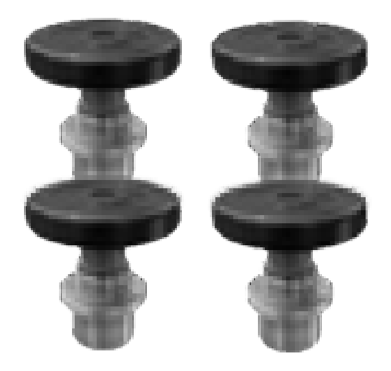 BendPak 5216520 Screw Pad Assembly W/ Center Hole
