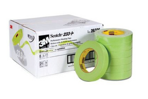 Scotch® 26336 233+ Series Performance Masking Tape, 55 m x 24 mm, Green