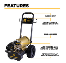 Load image into Gallery viewer, BE B3010E34AHE 3,000 PSI 4.5 GPM 10 HP Electric Pressure Washer with Baldor Motor and AR Triplex Pump