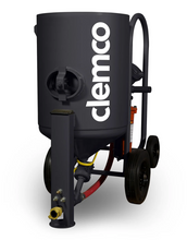 Load image into Gallery viewer, Clemco 23767 3 Cubic Foot 1 1/4" Pipe W/ TLR-300 Remote &amp; Manual Quantum Valve Classic Sandblast Pots