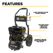 Load image into Gallery viewer, BE BE3475PX 3,400 PSI 2.5 GPM Cold Water Gas Pressure Washer
