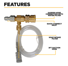 Load image into Gallery viewer, BE 85.400.000 3/8" Low Pressure Chemical Injector