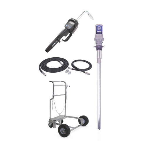 Graco 24H774 Ld Series 3:1 55 Gallon (200 Liter) Oil Pump Package - Manual Meter