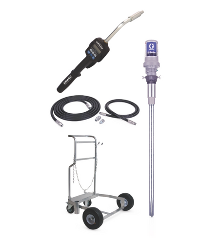 Graco 24H777 Ld Series 3:1 Mobile Oil Pump Package - Preset Meter Type