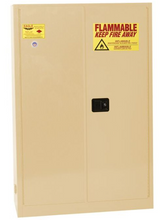 Load image into Gallery viewer, Eagle Flammable Liquid Safety Cabinet, 45 Gal., 2 Shelves, Sliding Self Close, Beige