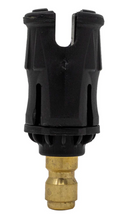 Load image into Gallery viewer, BE 85.210.009 65° 1/4" Quick Connect Long Range &amp; Short Range Soap Nozzle - 4.0 Orifice