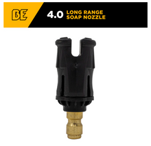 Load image into Gallery viewer, BE 85.210.009 65° 1/4" Quick Connect Long Range &amp; Short Range Soap Nozzle - 4.0 Orifice