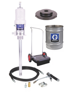 Graco 246913 Mini Fire-Ball® 225 50:1 35 Lb. And 50 Lb. (16 Kg And 23 Kg) Grease Pump - Cart-Mounted Pail Dispenser Package